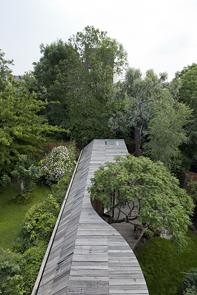 The Tree House, Londres (UK) – 2014 Architecte : 6a Architects Photographe : Johan Dehlin