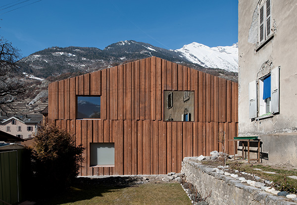 Fondation Domus, Ardon (CH) – 2009 Architecte : François Meyer Photographe : Thomas Jantscher