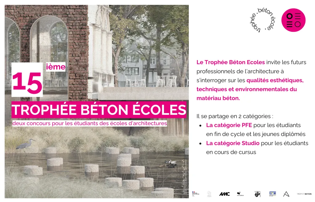 Affiche de la 15e édition du trophée béton