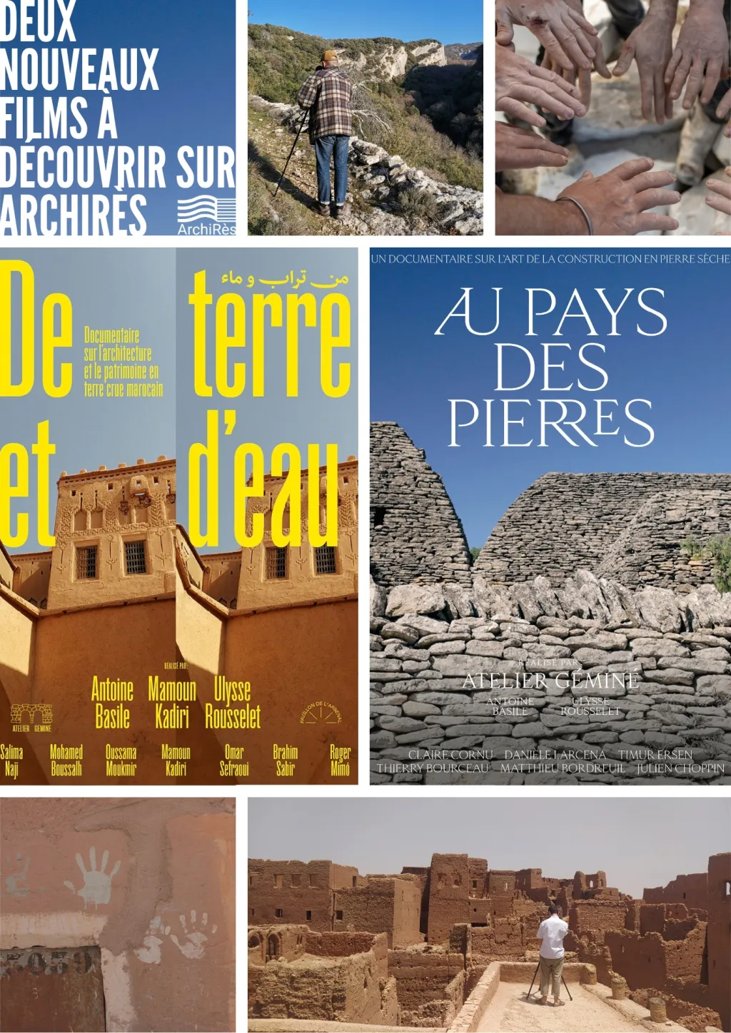 Affiche des deux films