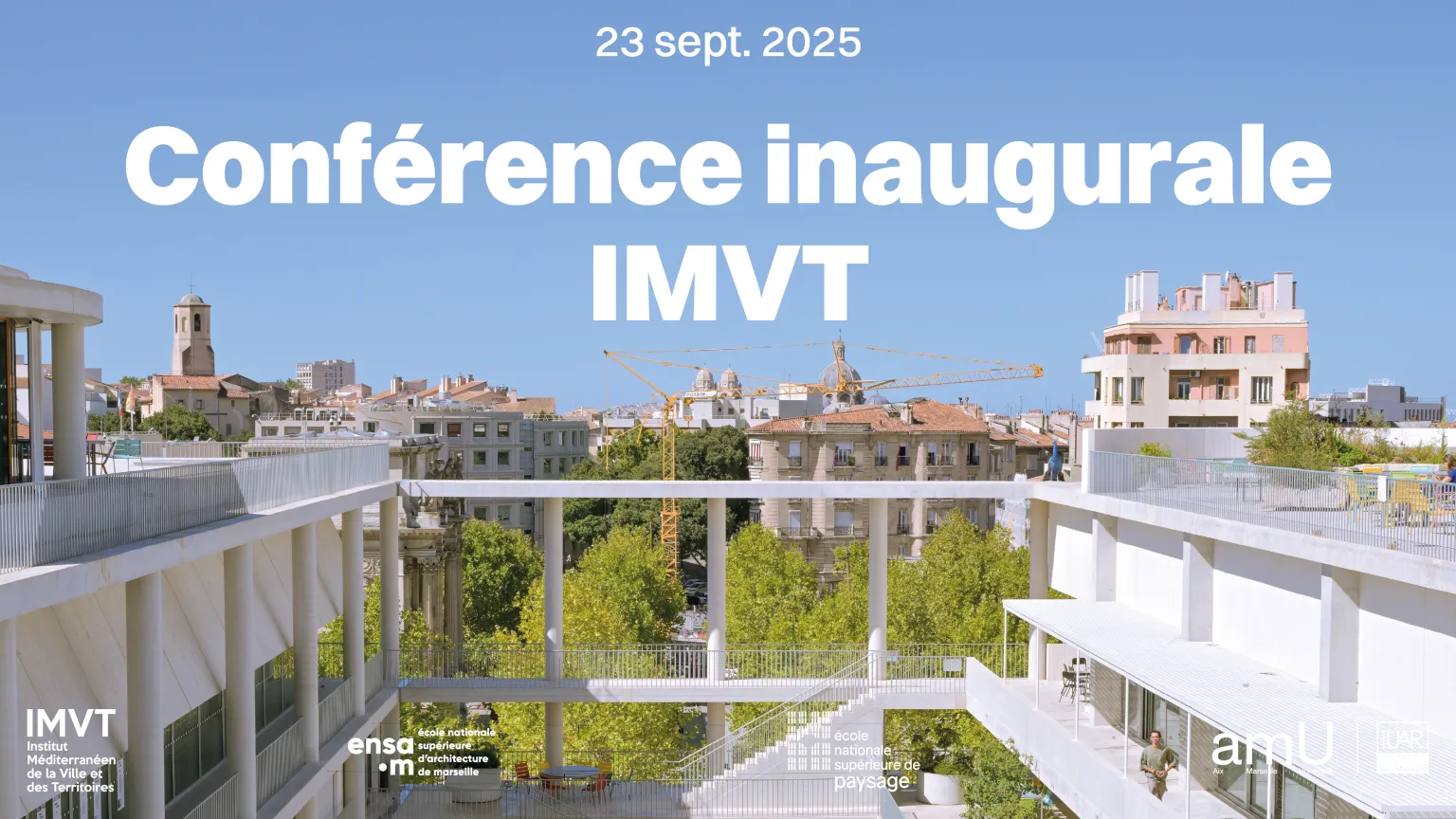 Conférence inaugurale de l'IMVT • 23 septembre 2025
