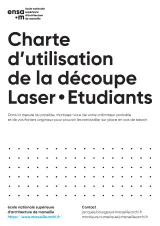 Couverture du document Charte de la découpe laser