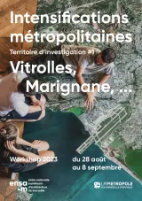 Couverture du document Intensifications métropolitaines, Territoire d’investigation #1 : Vitrolles, Marignane...