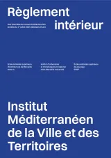 Couverture du document Règlement interieur 