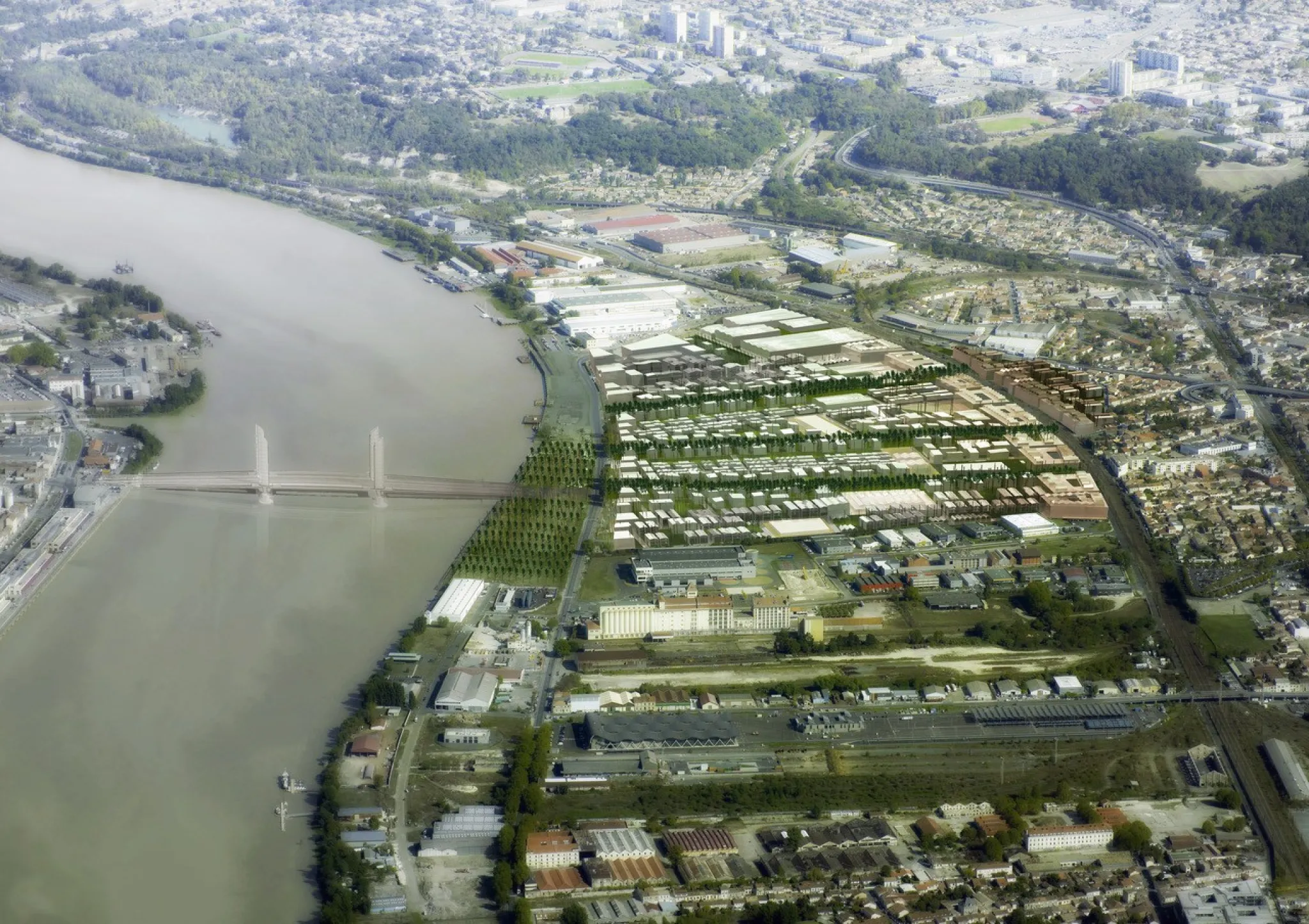 Projet quartier Brazza Bordeaux