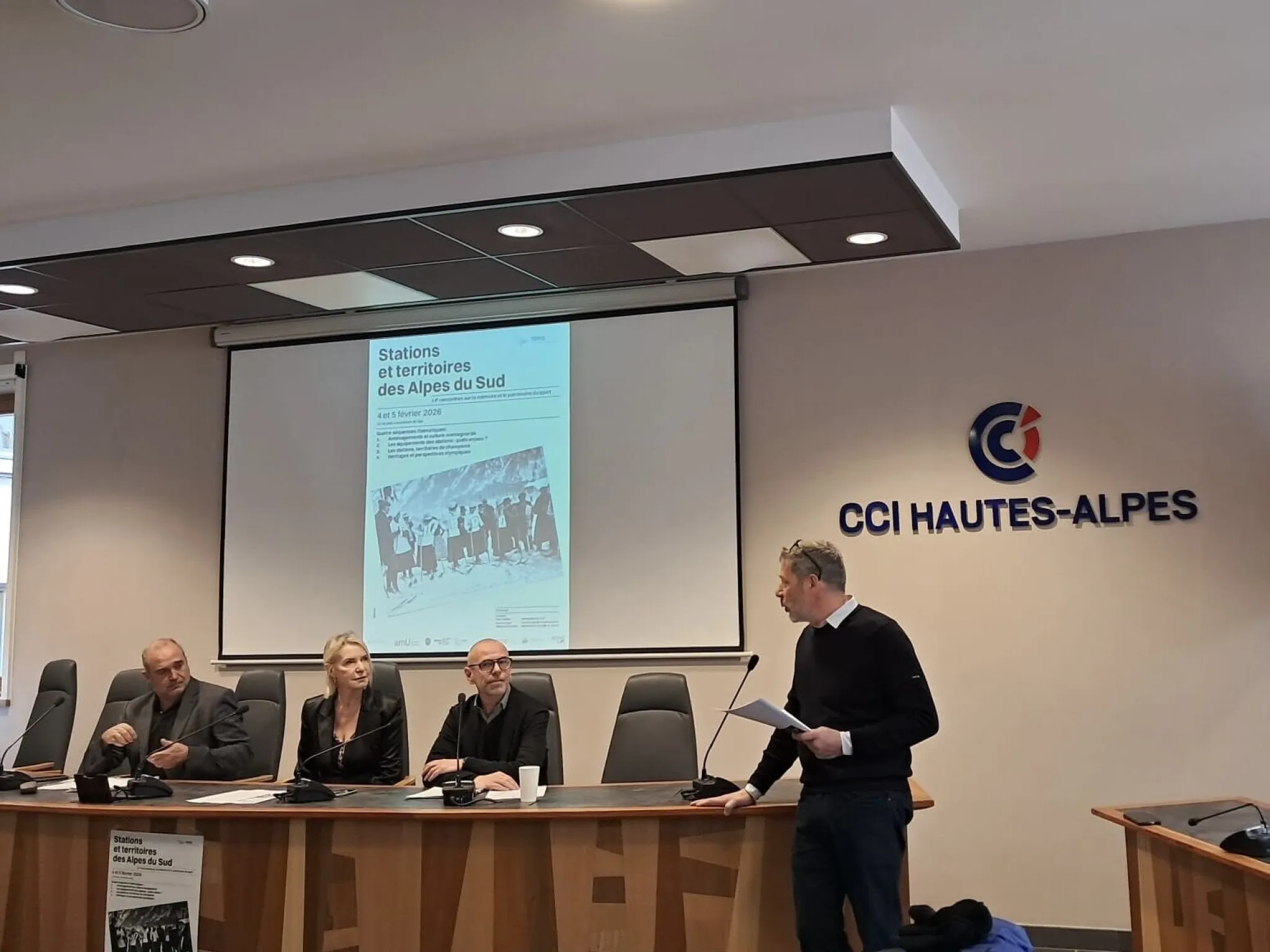 photos de la prise de parole d'Harold klinger