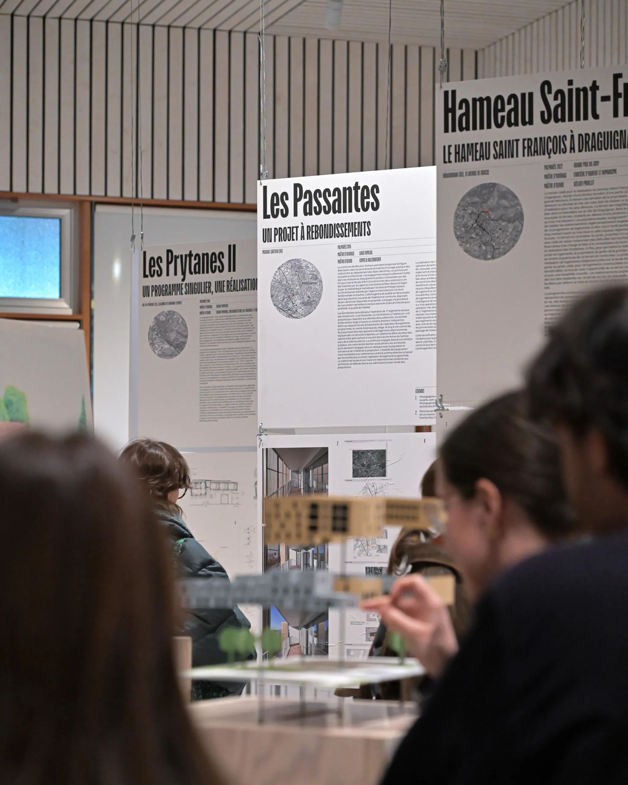 expsition des projets lauréats