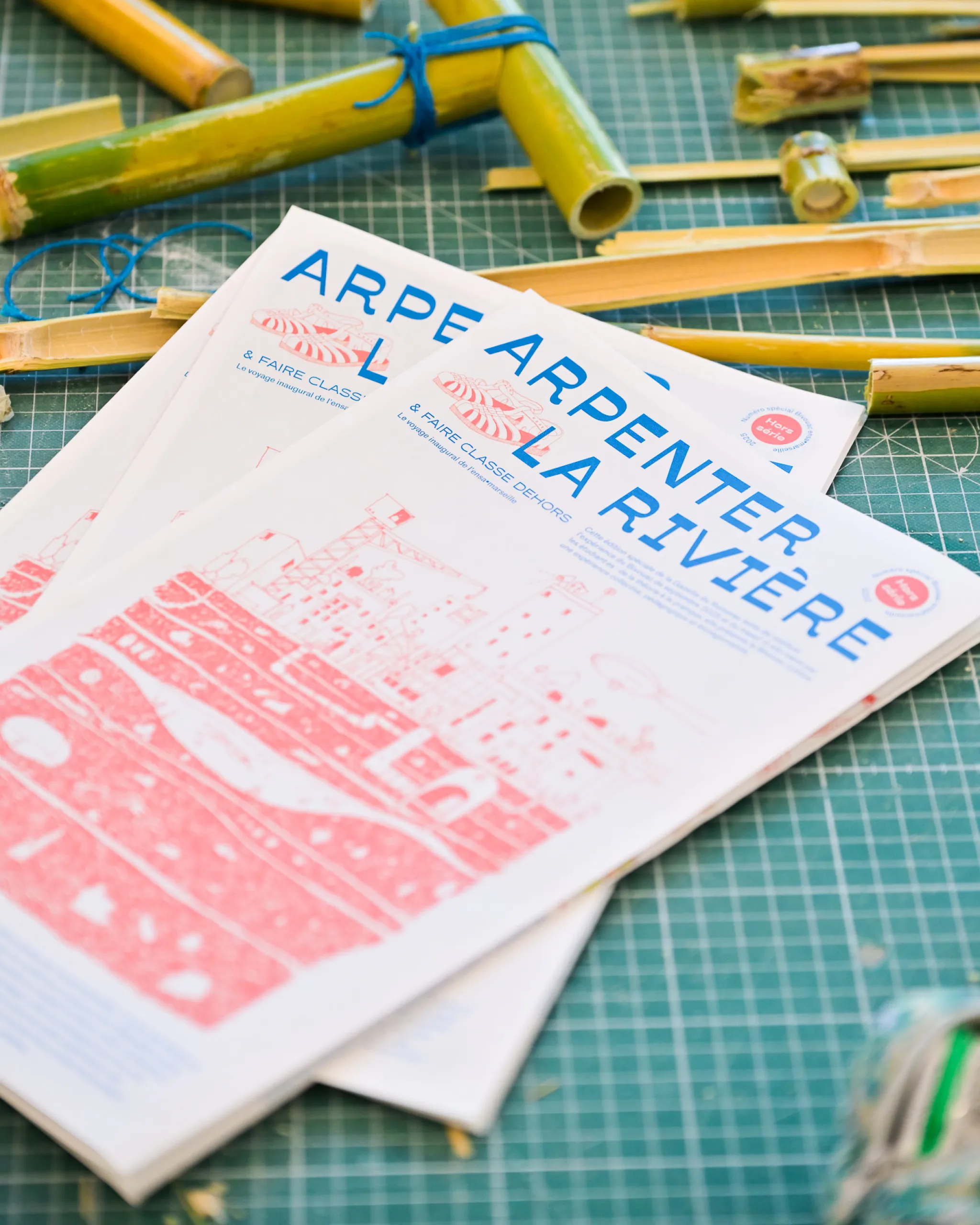 photo de la gazette du ruiseau numéro spécial Bivouac