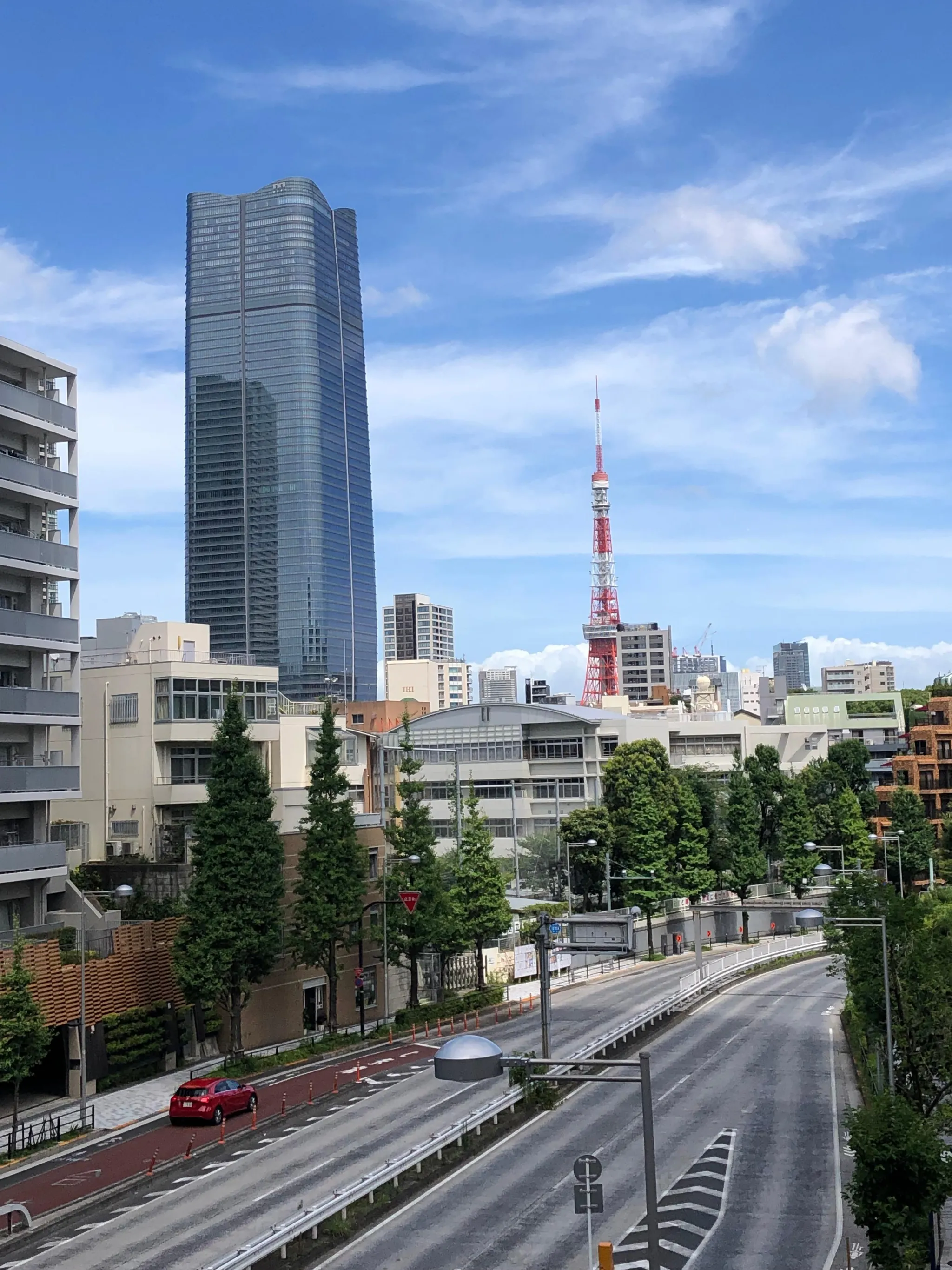 Tokyo, vue sur la Tokyo Tower