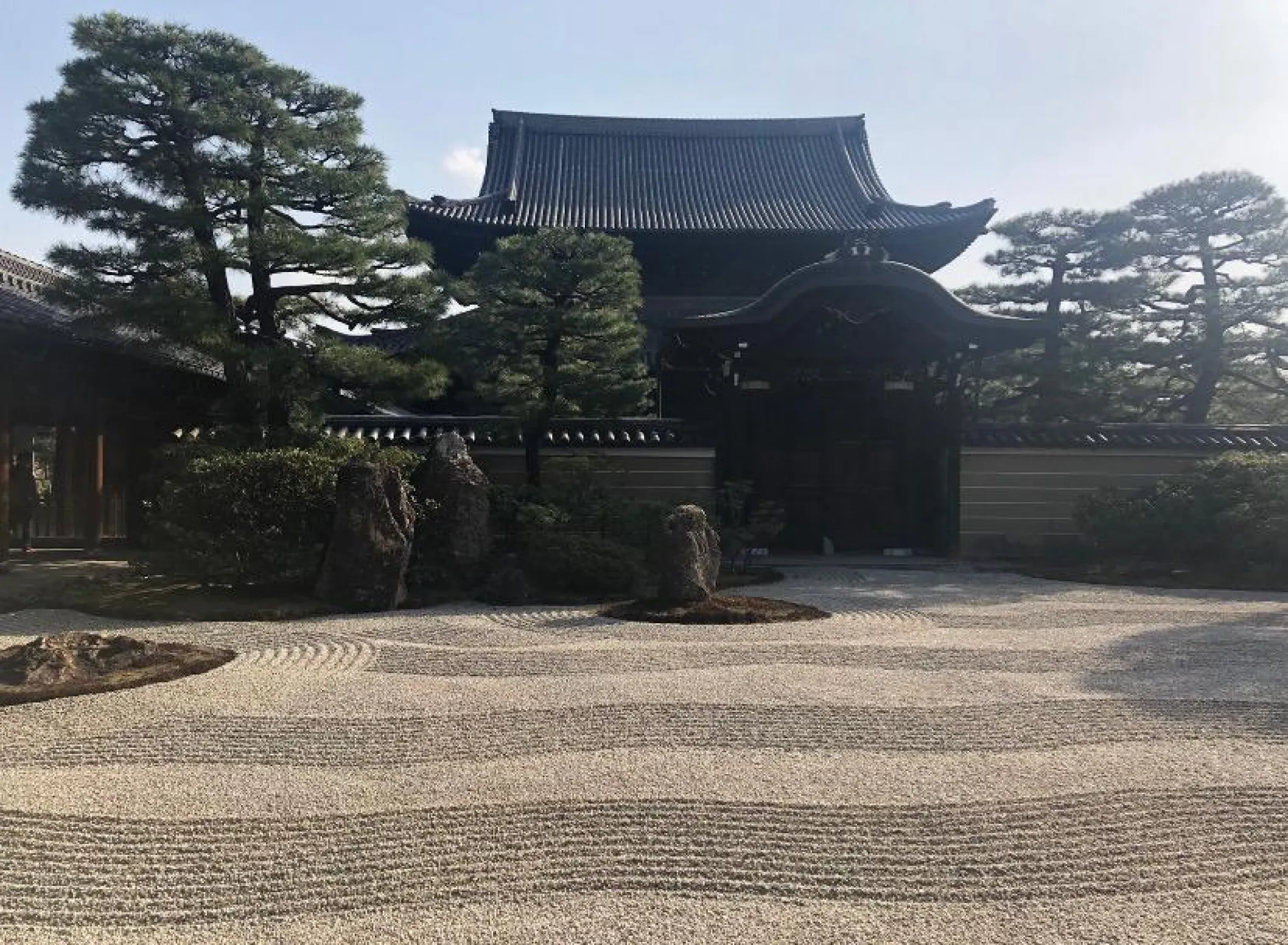 Jardin du kennin-ji, Temple à Kyoto 