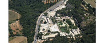 La carrière de Fontvieille, avec l'aimable autorisation des Carrières de Provence.